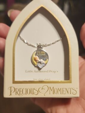Precious Moments Necklace Little Answered Prayer